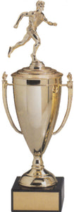 Plain Cup Trophy with Figurine