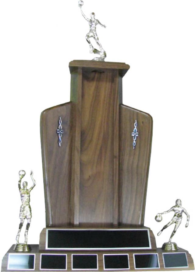 Solid Walnut Annual Trophy