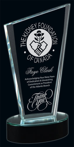 Serenity Crystal Award