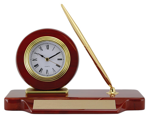 Deluxe Clock/Desk Set