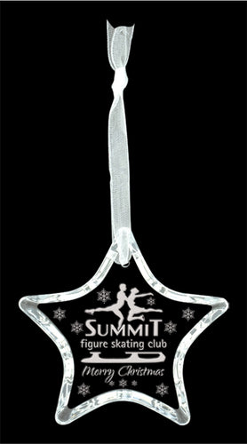 Crystal Star Ornament