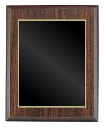 Laminated Walnut or Oak Finish Plaque