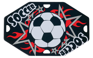Soccer Street Tag with Ball Chain