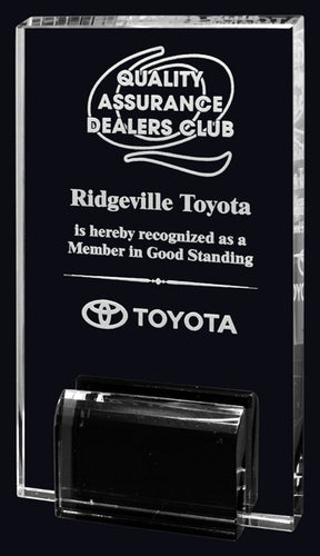 Marquis Rectangle Crystal Award