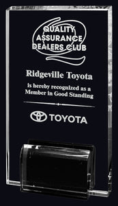 Marquis Rectangle Crystal Award