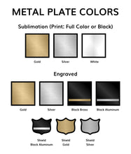 Load image into Gallery viewer, Wall Name Plate Holder with Plate