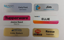 Load image into Gallery viewer, Metal Name Tag