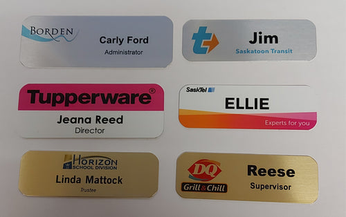 Metal Name Tag