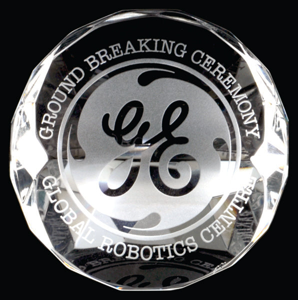 Olympia Crystal Paperweight