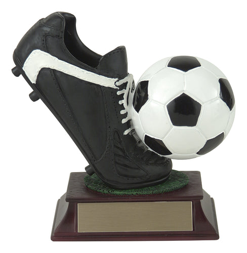 Soccer Ball & Shoe Resin Award