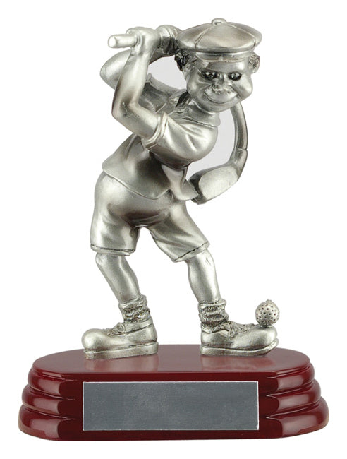 Comic Golf Player Resin - Male
