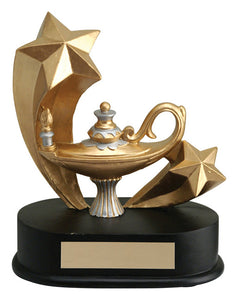 Shooting Star Lamp of Knowledge Resin