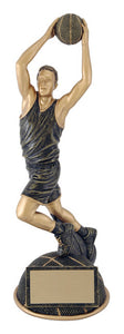 Aztec Gold Half Ball Basketball Resin - Male