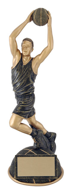 Aztec Gold Half Ball Basketball Resin - Male