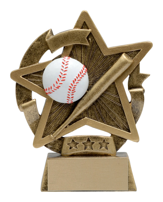 Star Gazer Baseball Resin