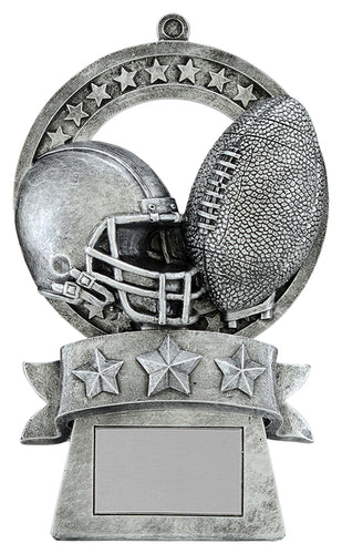 Star Medal Football Resin