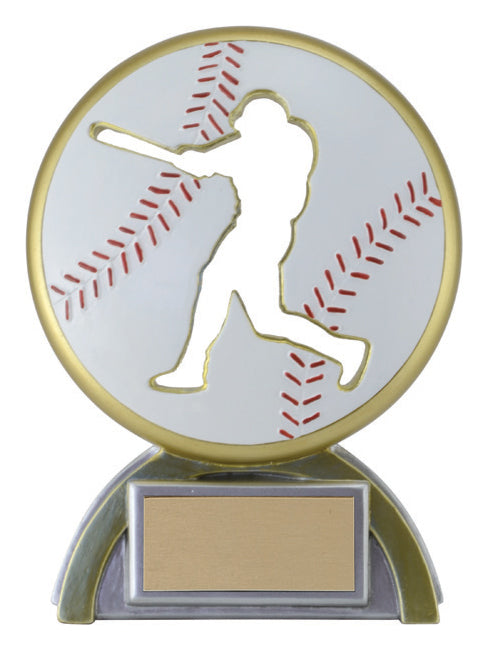 Silhouette Baseball Resin
