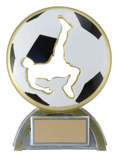 Silhouette Soccer Resin