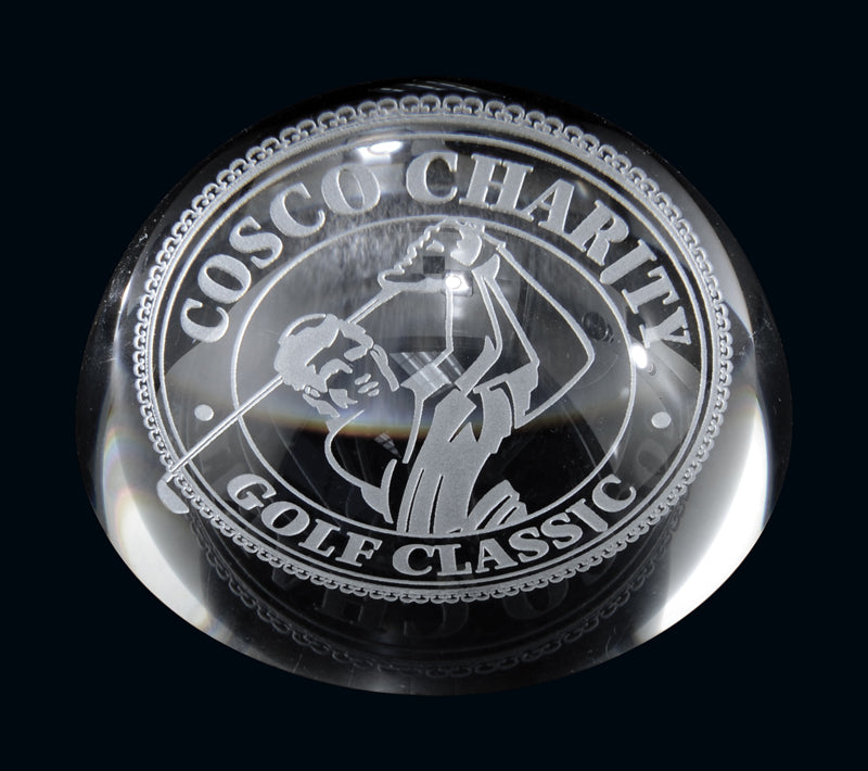 Sunrise Crystal Paperweight