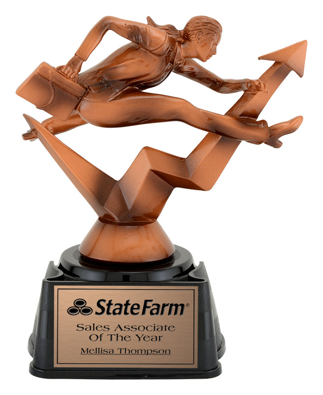 Executive, Female Resin on Base