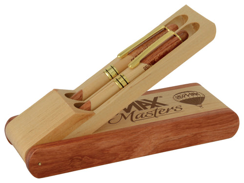 Rosewood & Maple Pen & Pencil in Box Set